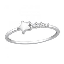 Load image into Gallery viewer, Shooting Star Sterling Silver Ring
