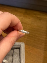 Load image into Gallery viewer, Hammered Sterling Silver Band
