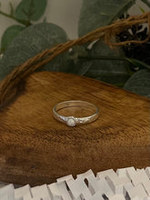 Load image into Gallery viewer, Hammered Fire Snow Opal Ring
