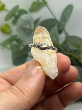 Load image into Gallery viewer, Sterling Silver Eye Ring with Abalone Shell decoration
