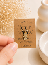 Load image into Gallery viewer, Build Your Story Charm Necklace | Personalised Gold Necklace | Custom Birthstone Jewellery | Luna Wolf Boutique
