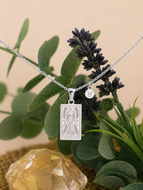 Taurus Zodiac Necklace – Waterproof Silver Stainless Steel Horoscope Pendant (April 20 – May 20)