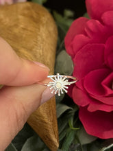 Load image into Gallery viewer, Starburst Opal Ring 925 Sterling Silver
