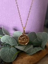 Load image into Gallery viewer, Libra Zodiac Blaze Pendant Necklace – Gold-Plated Stainless Steel, Waterproof, Tarnish-Resistant
