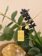 Taurus Zodiac Necklace – Waterproof Gold Plated Stainless Steel Horoscope Pendant (April 20 – May 20)