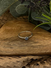 Load image into Gallery viewer, Sterling Silver Abalone Ridge Ring
