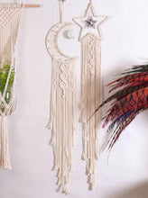 Load image into Gallery viewer, Macrame Moon Dreamcatcher
