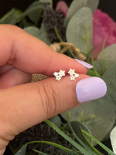 Load image into Gallery viewer, Star Cluster Stud Earrings 925 Sterling Silver
