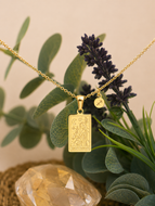 Sagittarius Zodiac Necklace – Waterproof Gold Plated Stainless Steel Horoscope Pendant (November 22 – December 21)