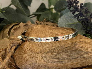 Lisa Angel Meaningful Words Bangle ‘Sun and Moon’ Silver
