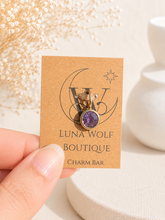 Load image into Gallery viewer, Build Your Story Charm Necklace | Personalised Gold Necklace | Custom Birthstone Jewellery | Luna Wolf Boutique
