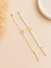 Load image into Gallery viewer, Build Your Story Charm Bracelet | Personalised Gold Bracelet | Custom Birthstone Jewellery | Luna Wolf Boutique
