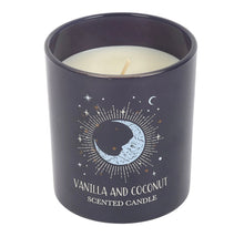 Load image into Gallery viewer, Blue Moon Vanilla &amp; Coconut Candle – Celestial Scented Jar Candle for Relaxation &amp; Home Décor
