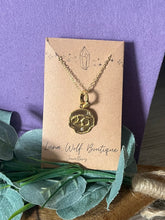 Load image into Gallery viewer, Cancer Zodiac Blaze Pendant Necklace – Gold-Plated Stainless Steel, Waterproof, Tarnish-Resistant
