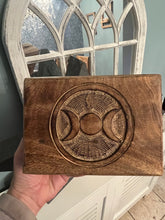 Load image into Gallery viewer, Triple Moon Storage Box
