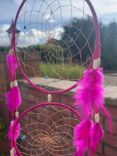 Load image into Gallery viewer, Hot Pink Dreamcatcher
