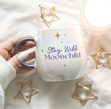 Load image into Gallery viewer, Stay Wild Moon Child Opalescent Mug
