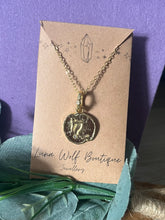Load image into Gallery viewer, Scorpio Zodiac Blaze Pendant Necklace – Gold-Plated Stainless Steel, Waterproof, Tarnish-Resistant

