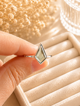 Load image into Gallery viewer, Sterling Silver Sparkle Ring with Austrian Crystal – Light Blue
