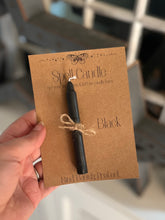 Load image into Gallery viewer, Black magic spell candle for binding banishing or protection 
