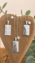 Load image into Gallery viewer, Taurus Zodiac Necklace – Waterproof Silver Stainless Steel Horoscope Pendant (April 20 – May 20)

