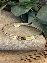 Load image into Gallery viewer, Lisa Angel Meaningful Words Bangle ‘Bold and Brave’

