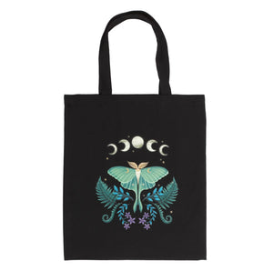 Luna Moth Polycotton Tote Bag