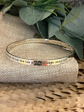 Load image into Gallery viewer, Lisa Angel Meaningful Words Bangle ‘Bold and Brave’
