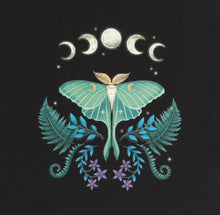 Load image into Gallery viewer, Luna Moth Polycotton Tote Bag
