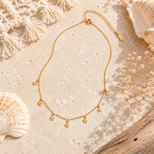 Load image into Gallery viewer, Dainty Star Charm Necklace – Stainless Steel with 18K Gold Plating or Silver, Layering Celestial Jewellery for Women
