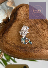 Load image into Gallery viewer, Boho Beach Babe Collection Magical Mermaid Pendant Decorated with Abalone Shell
