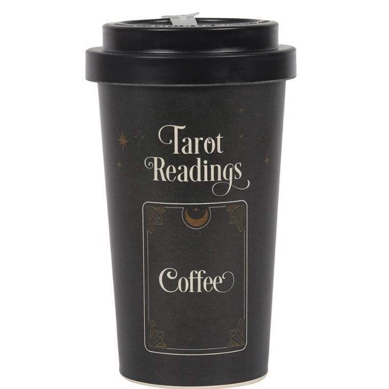 Bamboo Travel Mug ‘Tarot Readings’